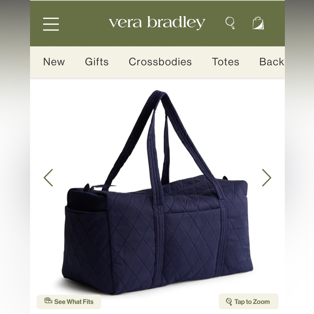 Used once- classic bag! Perfect for your weekend away.